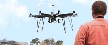 photo of drone - credit SRUC