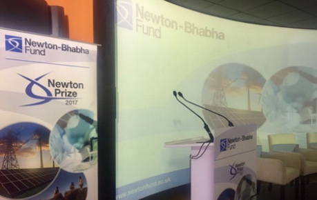 Photo of Newton Prize Ceremony - credit UK in India, British High Commission in India