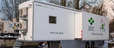 image of mobile sensory lab - credit SRUC