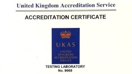 photo of accreditation certificate - credit Edinburgh Genomics
