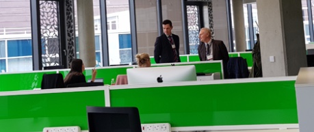 image of open plan office space at Roslin Innovation Centre