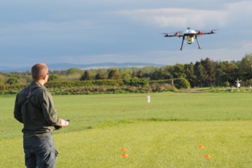 Drone image for Agritech - A3 Scotland 2020 conference