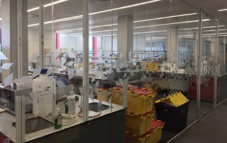 Ingenza moving in to lab space at Roslin Innovation Centre in 2018 - image Ingenza Ltd