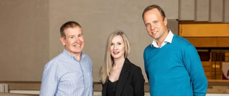 Gordon Sharp, Lindsay Fraser & David Rigterink - credit The Scotsman