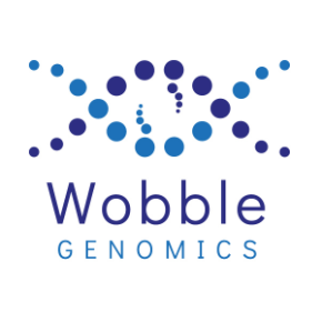 Wobble Genomics logo - tenant company at Roslin Innovation Centre
