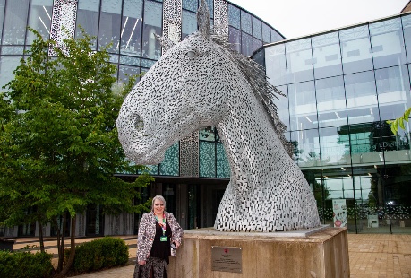 Director of Innovation for Easter Bush Campus outside Roslin Innovation Centre