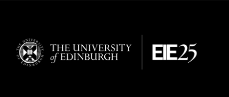 Engage Invest Exploit EIE25 logo and University of Edinburgh