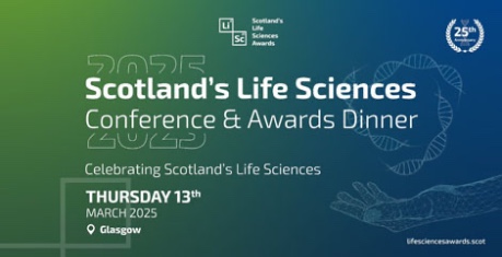 Scotlands Life Sciences Conference & Awards Dinner 2025 graphic