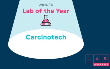 Carcinotech Lab of the Year winner graphic