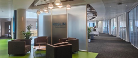 Open plan office space at Roslin Innovation Centre