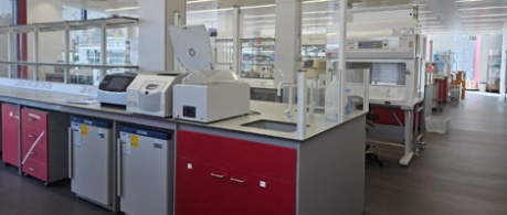 An example of lab space at Roslin Innovation Centre