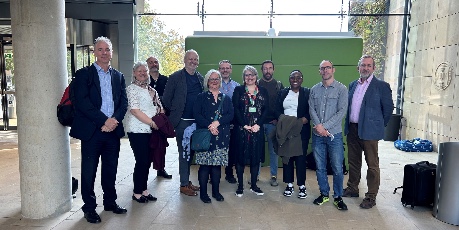 Members of the Regional Edinburgh Council on a visit to Roslin Innovation Centre with RIC Director