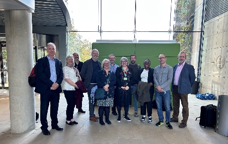 Members of the Regional Edinburgh Council on a visit to Roslin Innovation Centre with RIC Director