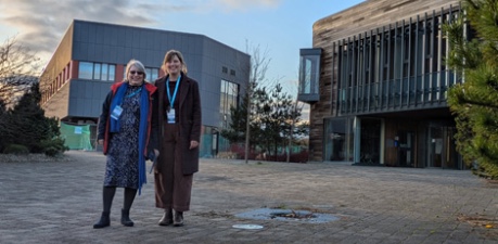 Val Hughes-White, Director of Innovation, Roslin Innovation Centre visiting European Marine Science Park