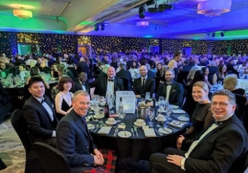Roslin Innovation Centre guest table at Scotland�s Life Sciences Awards 2026