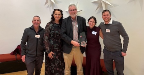 SeaWarm with the Scottish Knowledge Exchange Award for Place-Based Impact